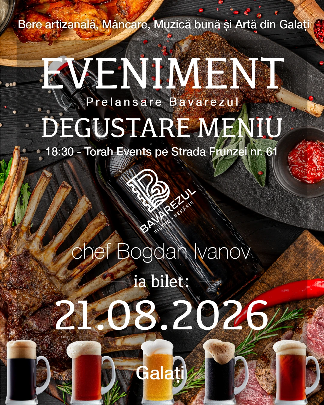 Eveniment Galati 21 august 2026