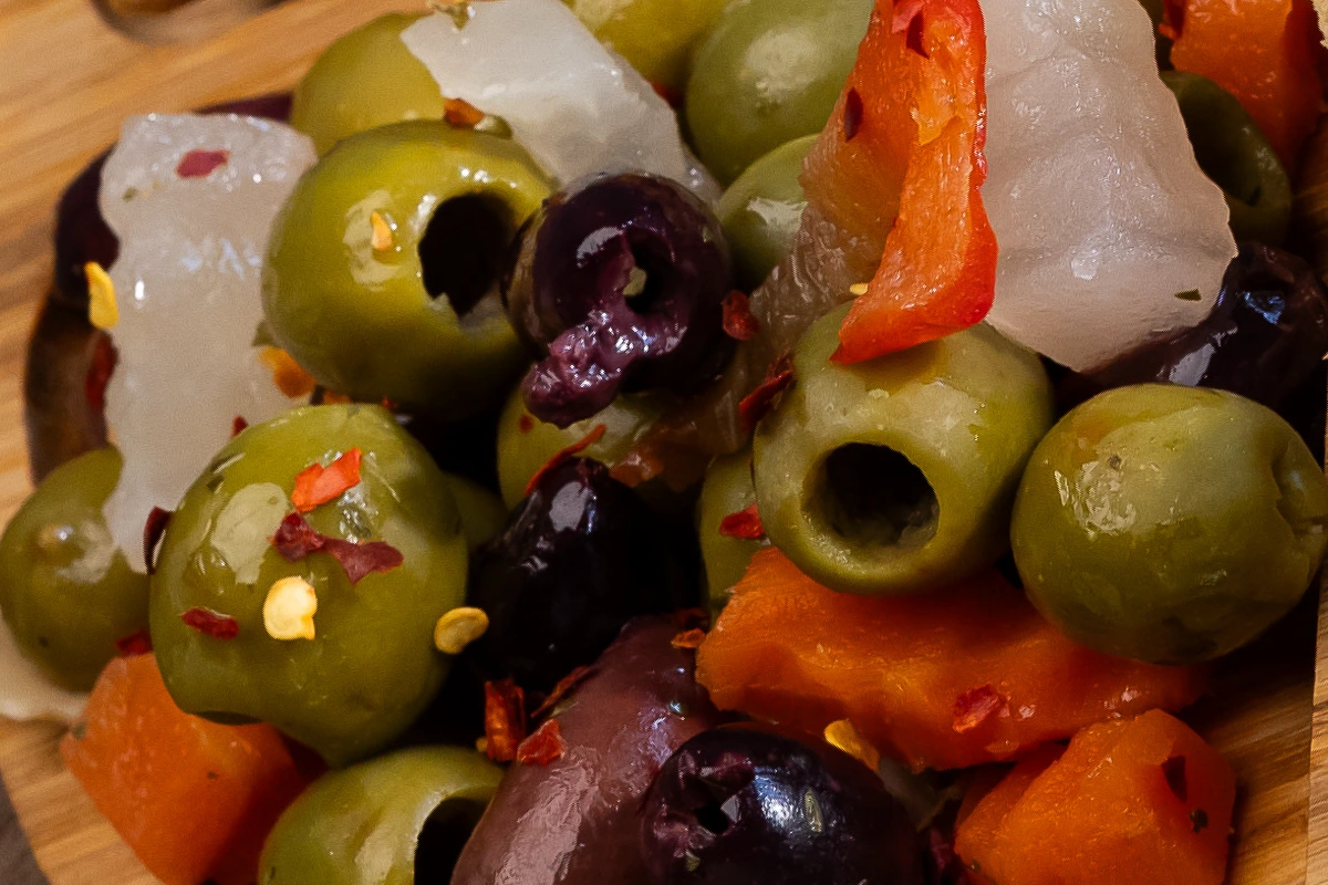 Mix de masline marinate
